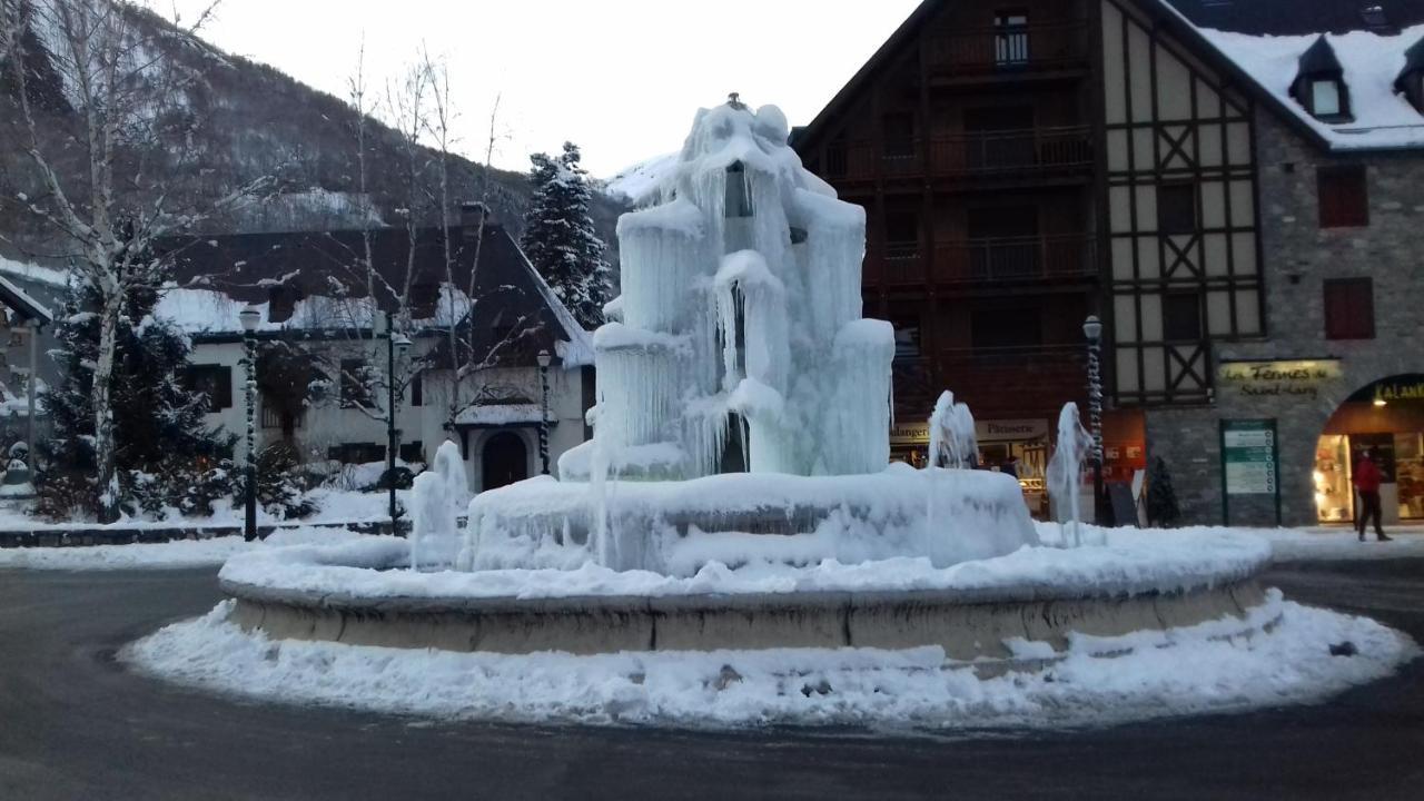 Studio St Lary Proche Du Centre, Au Calme Avec Vue Montagne Saint-Lary-Soulan Dış mekan fotoğraf
